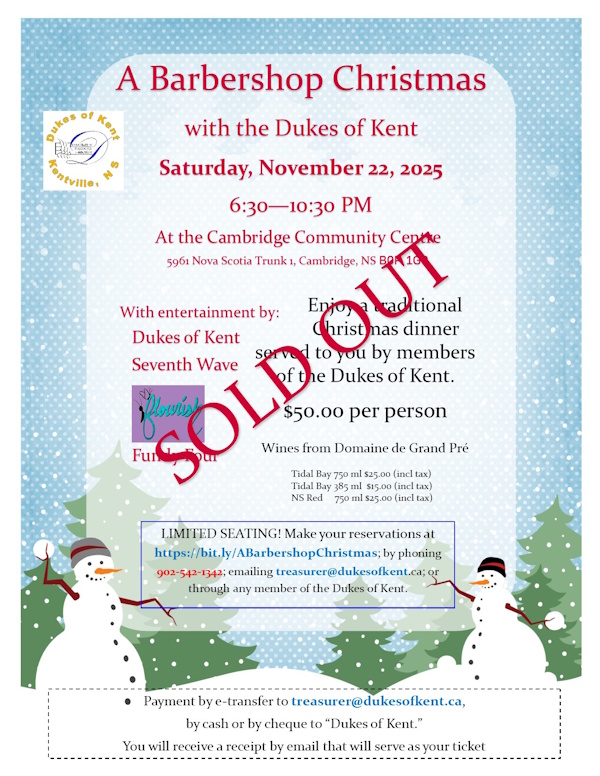 A Barbershop Christmas with the Dukes of Kent A Barbershop Christmas with the Dukes of Kent