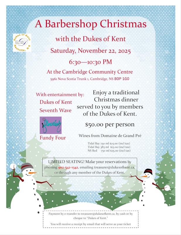 A Barbershop Christmas with the Dukes of Kent A Barbershop Christmas with the Dukes of Kent